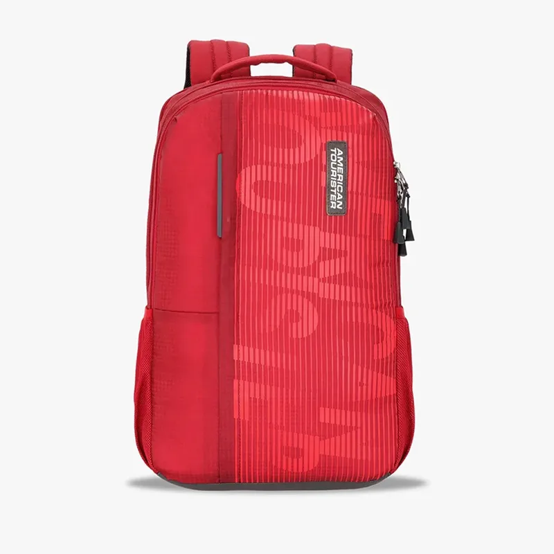 Super-Lightweight-School-College-Laptop-Backpack-AT09-Red-1