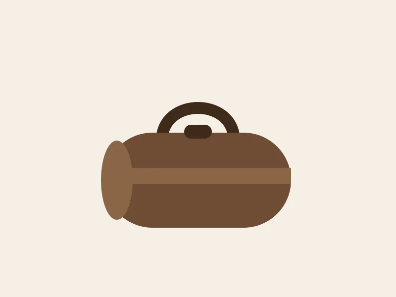 Cabin Weekender in Brown